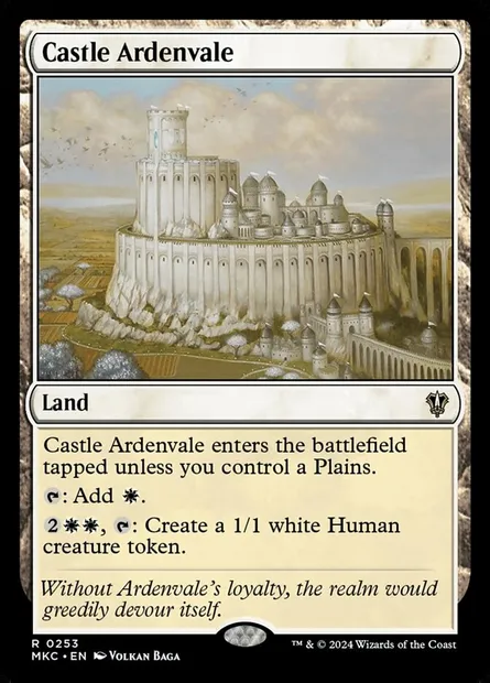 Castle Ardenvale, Magic card MKC 253 — Murders at Karlov Manor Commander set