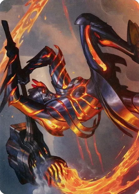 Forgehammer Centurion // Forgehammer Centurion, carte Magic AONE 26 — extension Phyrexia: All Will Be One Art Series