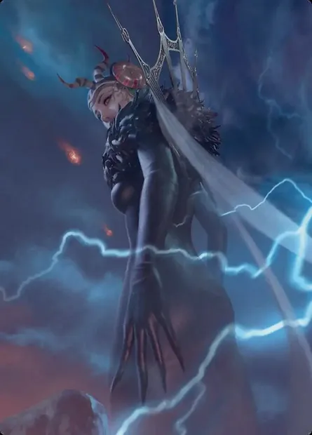 Edea, Possessed Sorceress // Edea, Possessed Sorceress, Magic card AFIC 7 — Final Fantasy Scene Box set