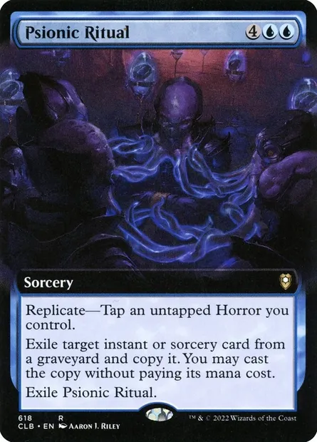 Psionic Ritual, Magic card CLB 618 — Commander Legends: Battle for Baldur's Gate set