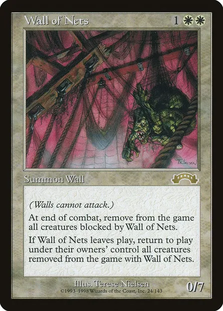 Mur de filets, carte Magic EXO 24 — extension Exode