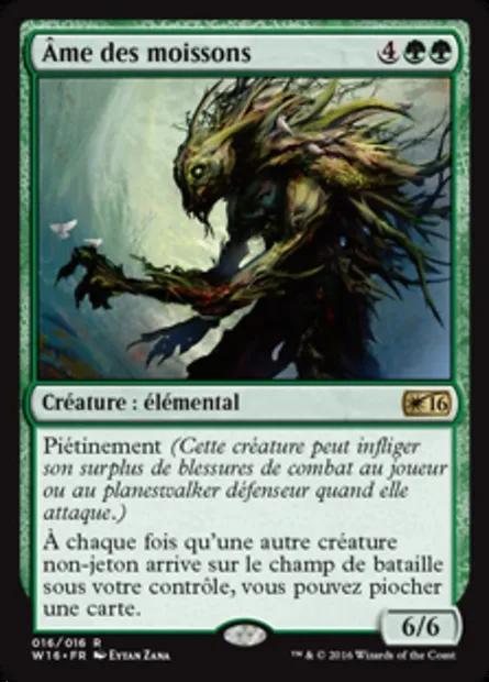 Âme des moissons, carte Magic W16 16 — extension Welcome Deck 2016