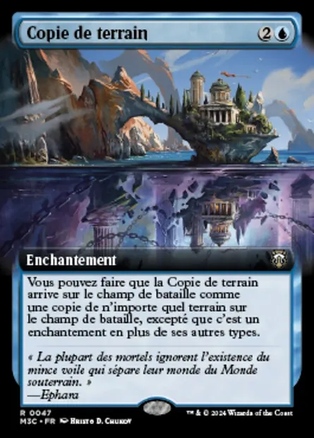 Copie de terrain, carte Magic M3C 47 — extension Modern Horizons 3 Commander