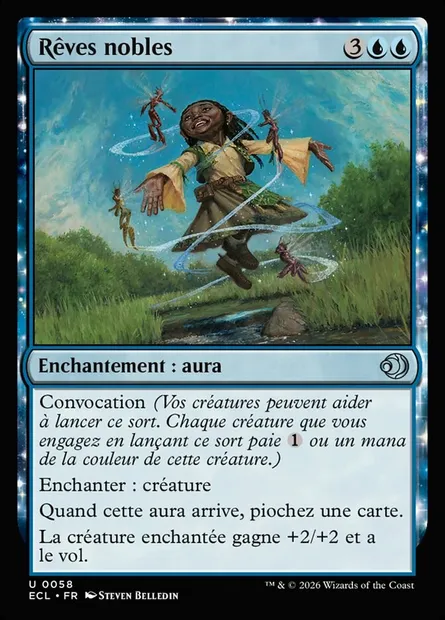 Rêves nobles, carte Magic ECL 58 — extension Lorwyn Eclipsed