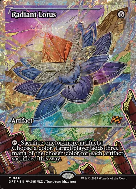 Radiant Lotus, Magic card DFT 416 — Aetherdrift set
