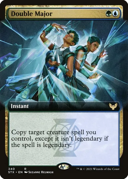 Double Major, Magic card STX 340 — Strixhaven: School of Mages set