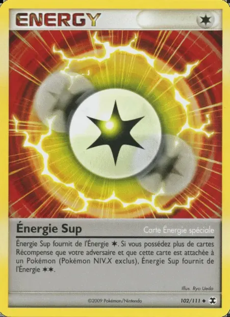 Énergie Sup, carte Pokémon RR 102 — extension Rivaux Émergeants