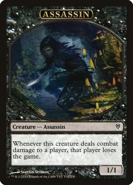 Assassin, Magic card TDDM 1 — Duel Decks: Jace vs. Vraska Tokens set