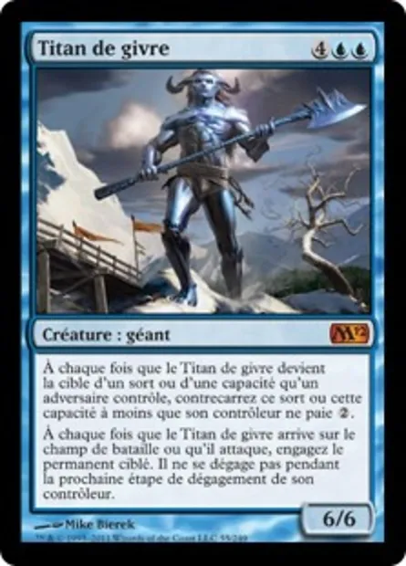 Titan de givre, carte Magic M12 55 — extension Magic 2012