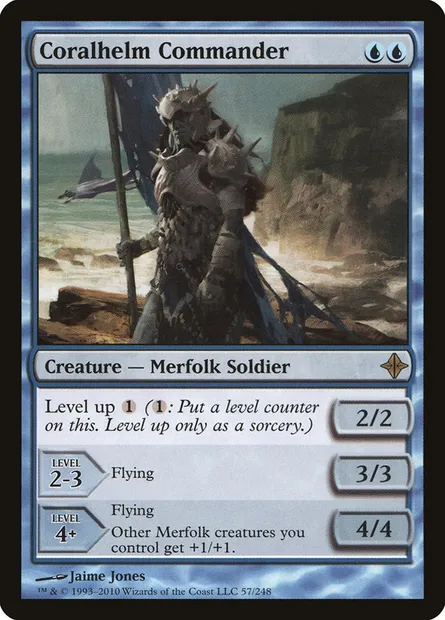 Coralhelm Commander, Magic card ROE 57 — Rise of the Eldrazi set