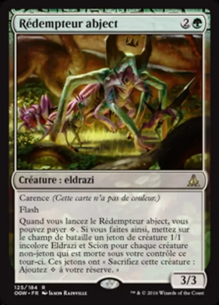 Rédempteur abject, carte Magic OGW 125 — extension Le serment des Sentinelles