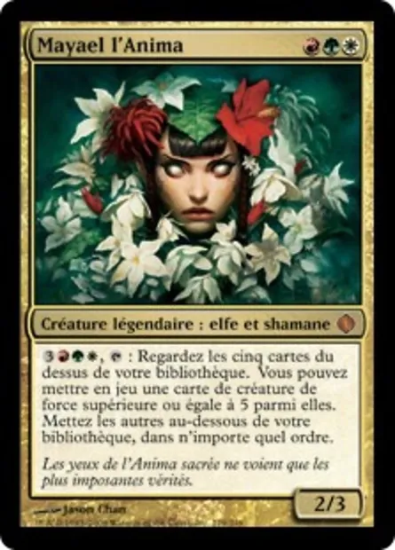 Mayael l'Anima, carte Magic ALA 179 — extension Les éclats d'Alara