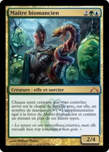 Maître biomancien, carte Magic GTC 176 — extension Insurrection