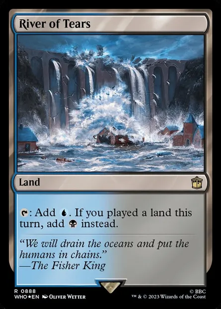 River of Tears, Magic card WHO 888 — Doctor Who set