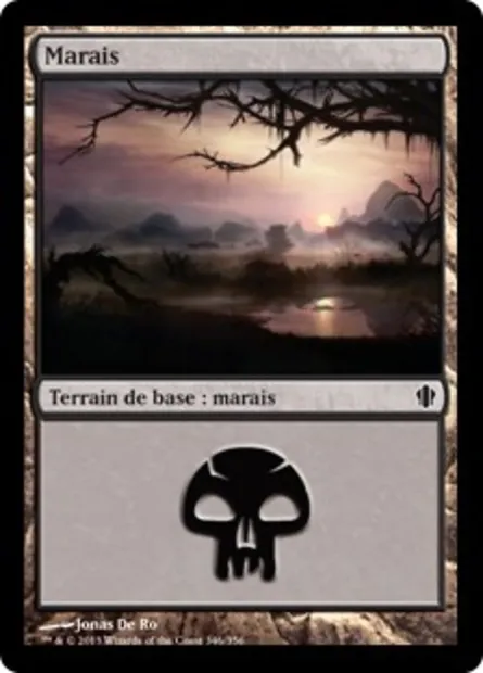 Marais, carte Magic C13 346 — extension Commander 2013