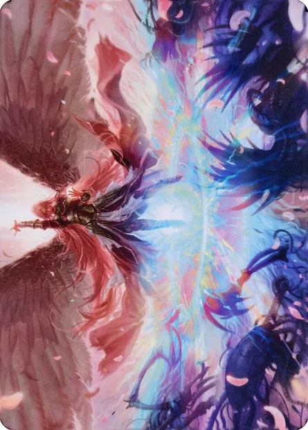 Iridian Maelstrom // Iridian Maelstrom, Magic card ADMU 47 — Dominaria United Art Series set