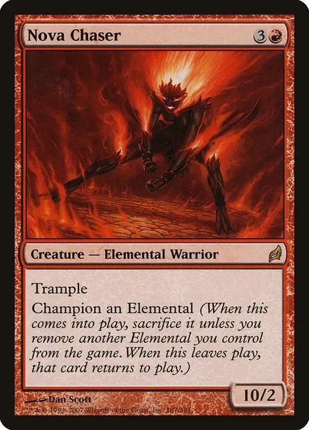 Nova Chaser, Magic card LRW 187 — Lorwyn set