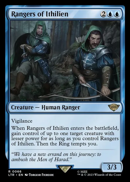 Rangers of Ithilien, Magic card LTR 66 — The Lord of the Rings: Tales of Middle-earth set