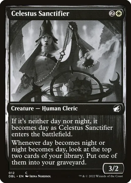 Celestus Sanctifier, Magic card DBL 12 — Innistrad: Double Feature set