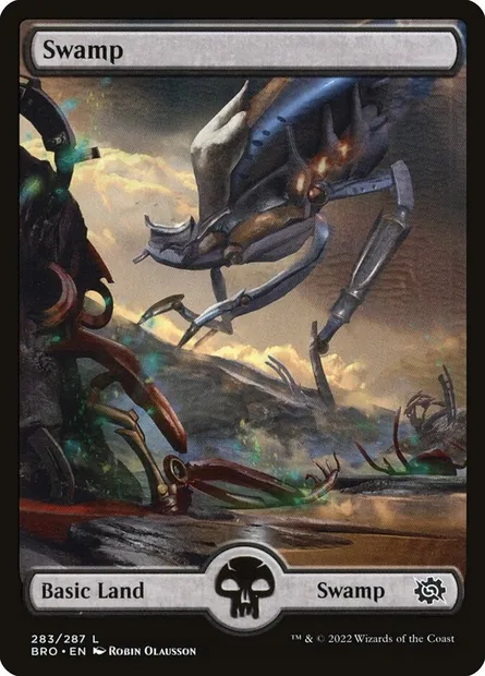 Swamp, Magic card BRO 283 — The Brothers' War set