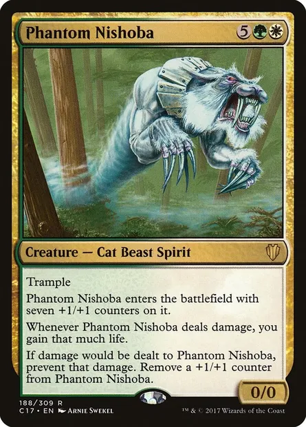 Phantom Nishoba, Magic card C17 188 — Commander 2017 set