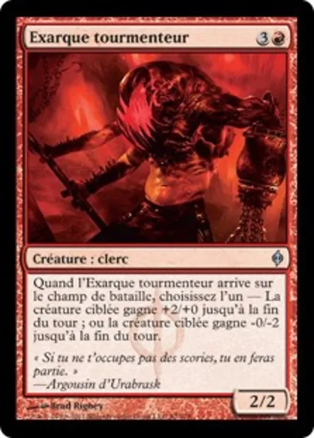 Exarque tourmenteur, carte Magic NPH 97 — extension La Nouvelle Phyrexia