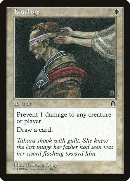 Bandage, Magic card STH 1 — Stronghold set