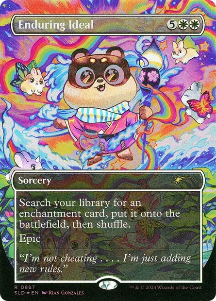 Enduring Ideal, Magic card SLD 887 — Secret Lair Drop set