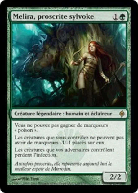 Melira, proscrite sylvoke, carte Magic NPH 115 — extension La Nouvelle Phyrexia