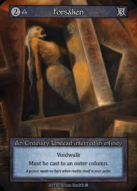 Forsaken, carte Sorcery GOT 073 — extension Gothic