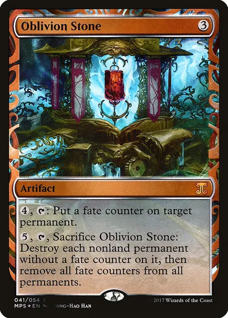 Pierre de l'oubli, carte Magic MPS 41 — extension Kaladesh Inventions