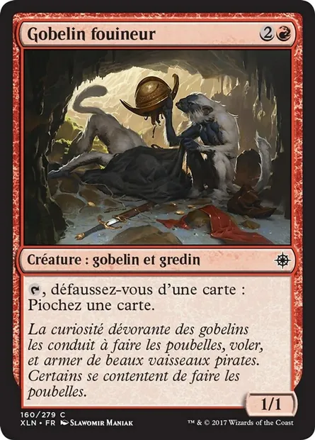 Gobelin fouineur, carte Magic XLN 160 — extension Ixalan