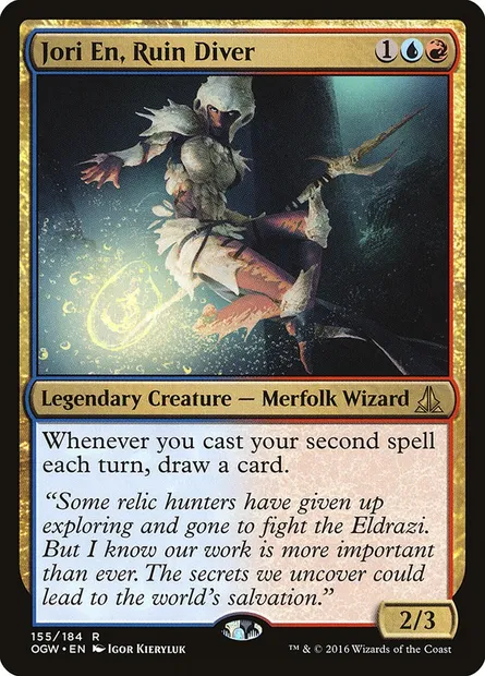 Jori En, Ruin Diver, Magic card OGW 155 — Oath of the Gatewatch set