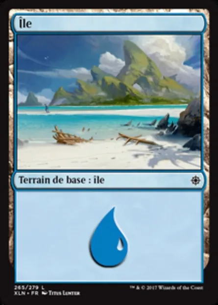 Île, carte Magic XLN 265 — extension Ixalan