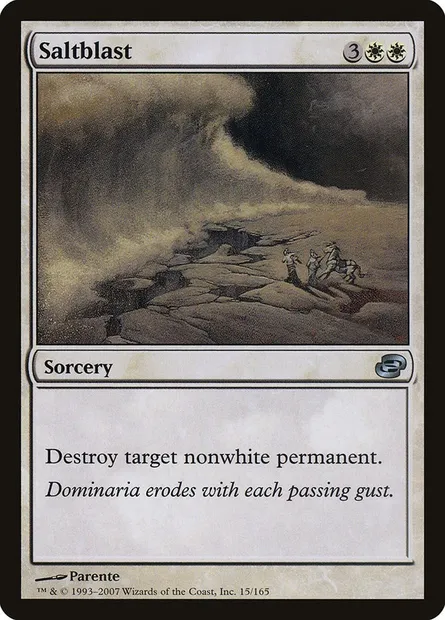Saltblast, Magic card PLC 15 — Planar Chaos set