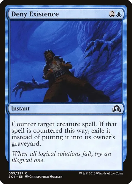 Deny Existence, Magic card SOI 55 — Shadows over Innistrad set