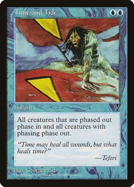 Time and Tide, Magic card VIS 46 — Visions set