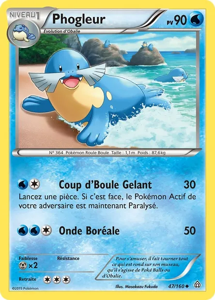 Phogleur, carte Pokémon PRC 47 — extension Primo-Choc
