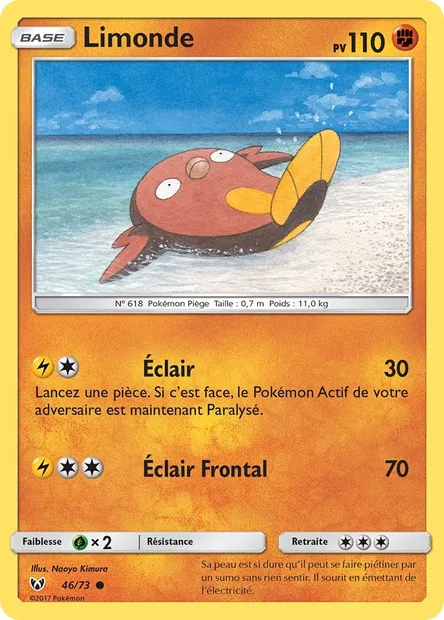 Limonde, carte Pokémon SLG 46 — extension Légendes Brillantes