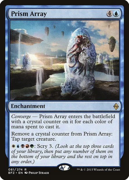 Prism Array, Magic card BFZ 81 — Battle for Zendikar set