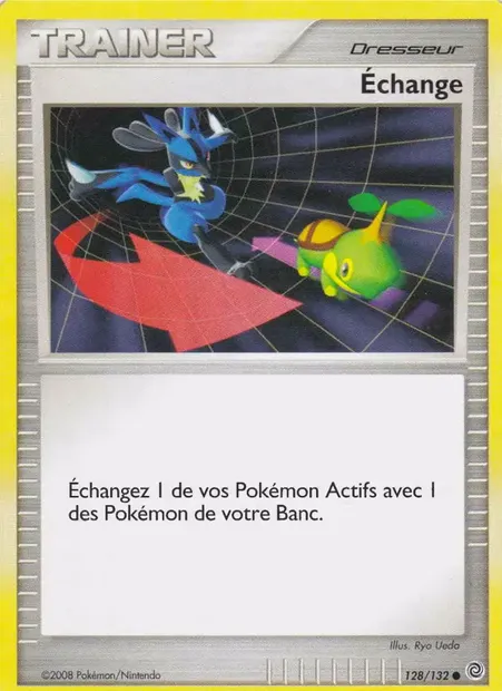 Échange, carte Pokémon SW 128 — extension Merveilles Secrètes
