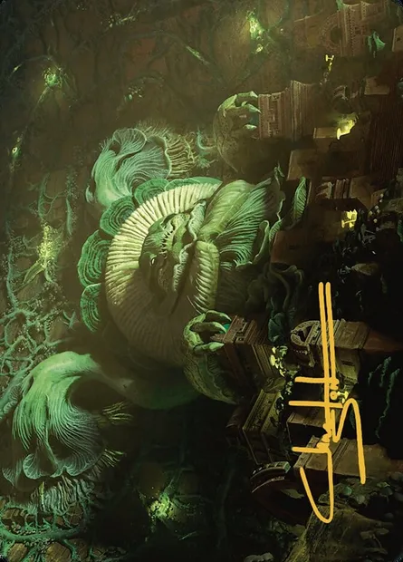 The Mycotyrant // The Mycotyrant, carte Magic ALCI 35 — extension The Lost Caverns of Ixalan Art Series
