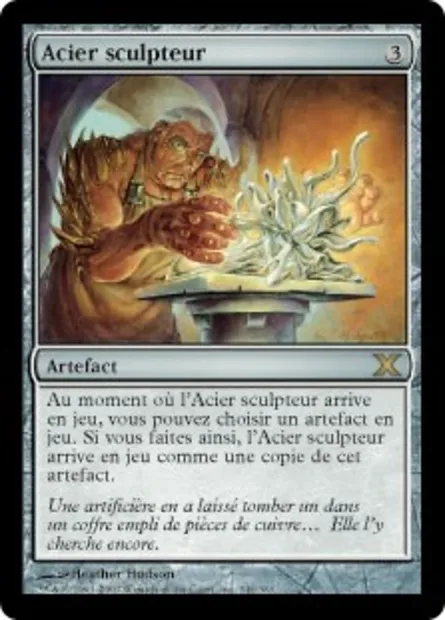 Acier sculpteur, carte Magic 10E 342 — extension Dixième édition
