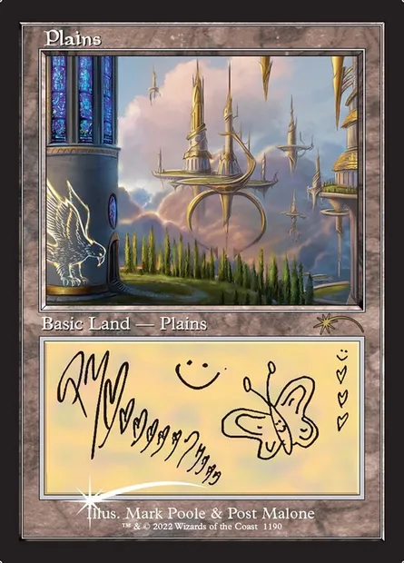 Plains, Magic card SLD 1190 — Secret Lair Drop set