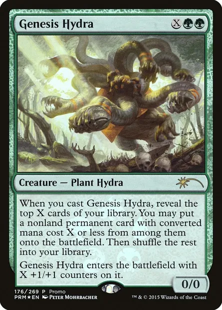 Hydre de genèse, carte Magic PM15 176★ — extension Magic 2015 Promos