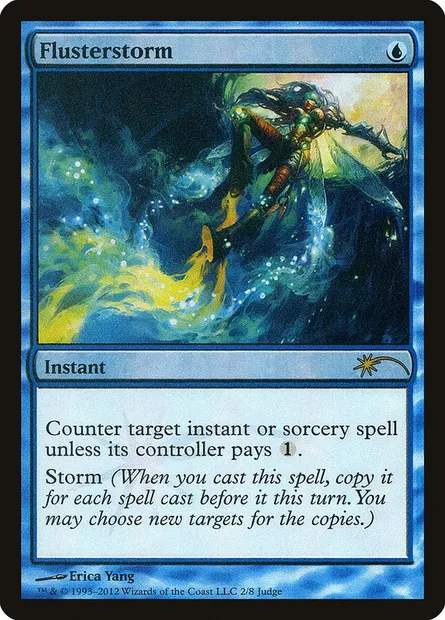Flusterstorm, Magic card J12 2 — Judge Gift Cards 2012 set