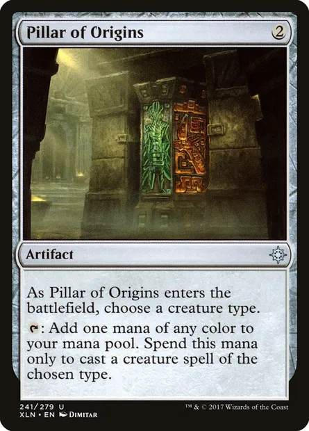 Pillar of Origins, Magic card XLN 241 — Ixalan set