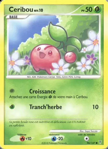 Ceribou, carte Pokémon SV 96 — extension Vainqueurs Suprêmes