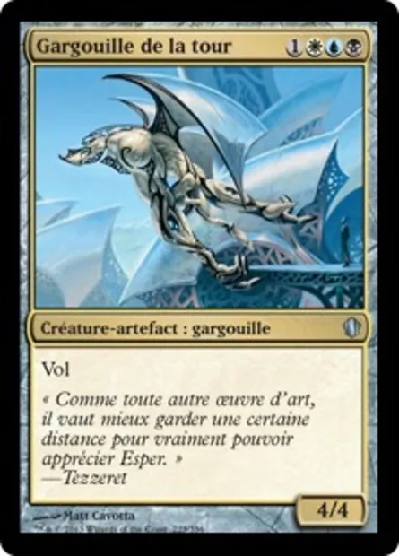 Gargouille de la tour, carte Magic C13 223 — extension Commander 2013