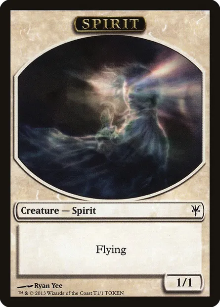 Spirit, Magic card TDDK 1 — Duel Decks: Sorin vs. Tibalt Tokens set